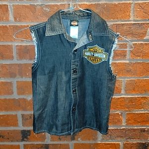 Harley Davidson 3t cutoff Shirt